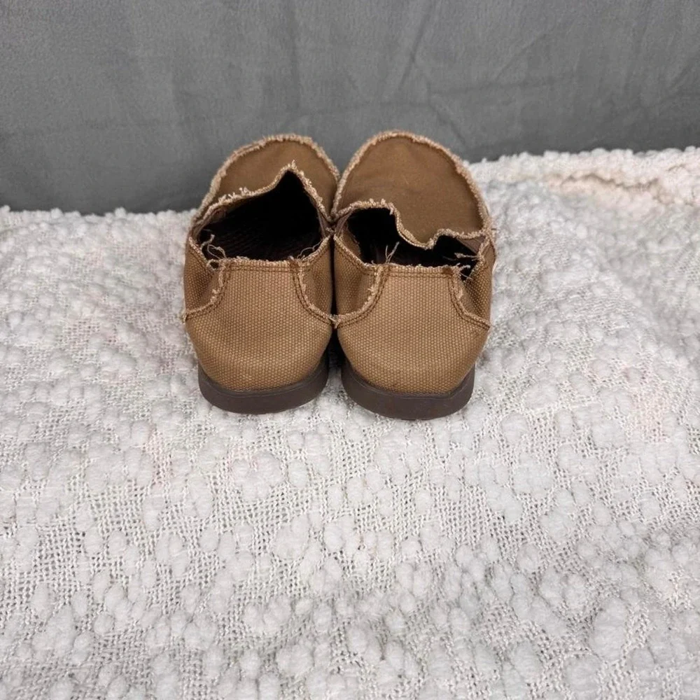 CROCS brown canvas